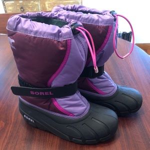 Sorel Flurry Snow Boot Girls size 4